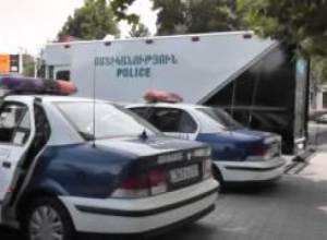 Ոստիկանական կուտակումներ Օպերայի շրջակայքում