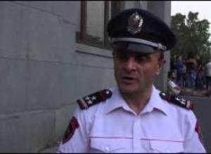 Ոստիկանության ուժերը համաչափ են. Օսիպյան