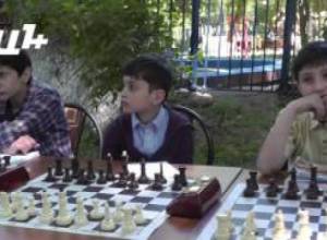 Ուժեղագույն շախմատիստներն այգում խաղացել են երեխաների հետ