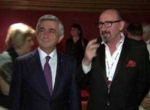 Սերժ Սարգսյանը հանդիպել է «Ոսկե ծիրան»-ի հյուրերին