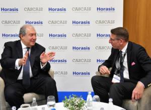 Opportunity to hold annual global meeting of Horasis international think tank in Armenia to be considered