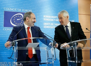 Премьер-министр РА и генеральный секретарь СЕ выступили с совместной пресс-конференцией