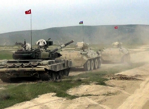 Начались совместные турецко-азербайджанские учения