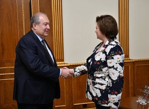 Նախագահ Սարգսյանն ընդունել է Առողջապահության համաշխարհային կազմակերպության (ԱՀԿ) ներկայացուցչին