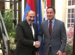 Встретились премьер-министры Армении и Люксембурга