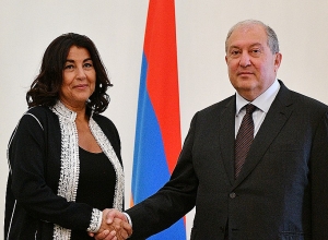 Новоназначенный посол Марокко в Армении вручила верительные грамоты Президенту