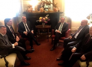 Meeting of Zohrab Mnatsakanyan Elmar Mammadyarov kicks off