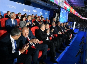 Армен Саркисян присутствовал на церемонии закрытия Вторых Европейских игр