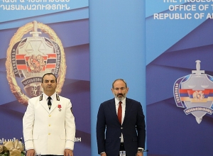 Никол Пашинян участвует в мероприятии, посвященном 101-й годовщине Генеральной прокуратуры