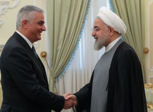 Вице-премьер Мгер Григорян в Тегеране встретился с президентом Ирана Хасаном Роухани