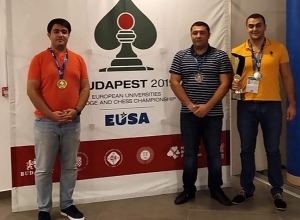 Шахматная команда Экономического университета Армении заняла 2-е место
