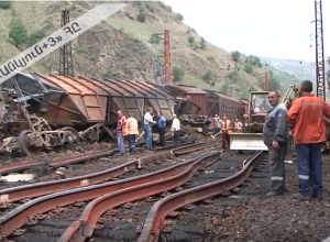 Թումանյան կայարանի հրդեհը նկատելի էր մի քանի կիլոմետր հեռավորությունից