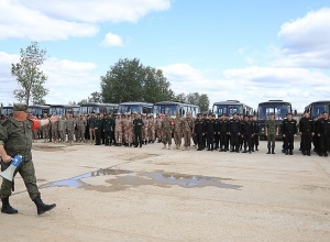 Танкисты ВС Армении участвуют в Танковом биатлоне