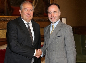 President Sarkissian meets with newly appointed UK Minister of State for Europe and Americas