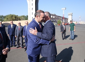 В Армению прибыла делегация, возглавляемая секретарем Совета безопасности Российской Федерации Николаем Патрушевым.