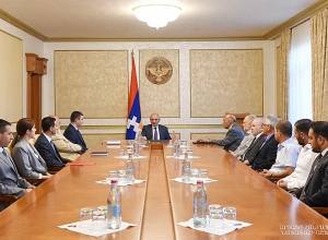 Обсуждались вопросы, связанные с развитием горнодобывающей промышленности в Арцахе