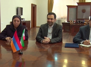 Ֆելիքս Ցոլակյանն ընդունեց  ՀՀ ում ԻԻՀ դեսպան Սեյեդ Քազեմ Սաջադիին