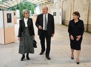 Шейхa Кувейта, госпожа  Хусса Сабах ас-Салем ас-Сабах находится в Армении: фотографии