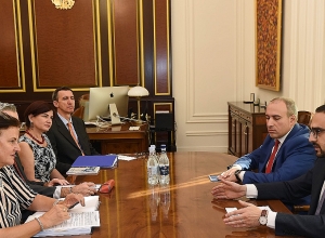 Тигран Авинян принял высокопоставленного чиновника Европейской комиссии