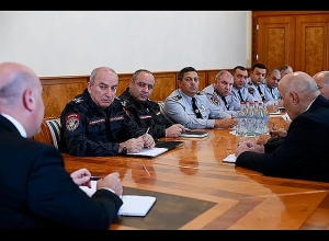 Օպերատիվ խորհրդակցություն զորավարժությունից առաջ