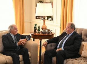նախագահ Սարգսյանը Հռոմում հանդիպել է հանրահայտ Elettronica Group ընկերության ղեկավարի հետ