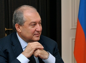 Поздравительное послание Армена Саркисяна в связи с 85-летием основания Союза писателей Армении