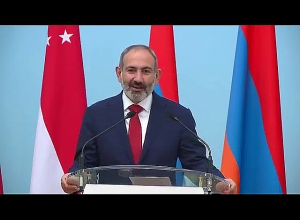 Փաշինյանն ու Սինգապուրի վարչապետը ներկայացրել են երկու երկրների բանակցությունների արդյունքները