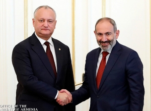 Հանդիպում Մոլդովայի նախագահ Իգոր Դոդոնի հետ
