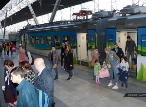 Международным поездом Ереван-Батум-Ереван было перевезено 59 тысяч пассажиров, по сравнению с 52,8 тысячами в 2018 году