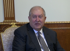 Նախագահ Արմեն Սարգսյանը հյուրընկալել է պրոֆեսոր Ջոն Բիլեզիկյանի գլխավորած պատվիրակությանը