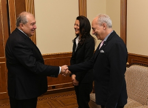 Армен Саркисян принял президентов IEEE Computer Society и “Синопсис Армения”