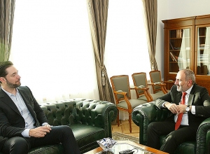 Никол Пашинян и Алексис Оганян встретились