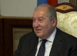 Նախագահն ընդունել է «Համագործակցություն հանուն արդարության և խաղաղության» խորագրով պատվիրակությանը