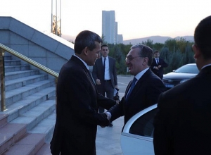 Встреча министров ИД Армении и Туркменистана