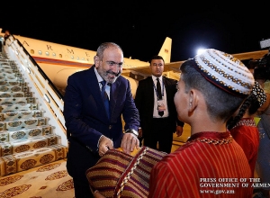 Վարչապետը ժամանել է Աշխաբադ՝ ԱՊՀ գագաթաժողովին մասնակցելու նպատակով