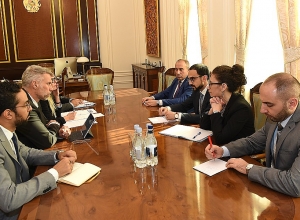 Тигран Авинян принял регионального директора Всемирного банка