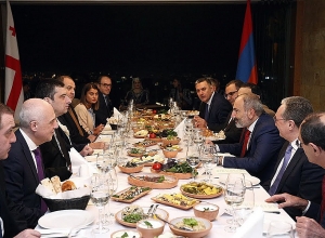 Վարչապետ Փաշինյանի անունից ի պատիվ Գեորգի Գախարիայի տրվել է պաշտոնական ընթրիք