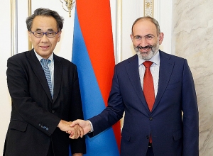 Премьер-министр Пашинян принял специального советника премьер-министра Японии