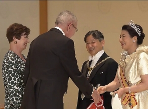 Արմեն Սարգսյանը մասնակցել է Ճապոնիայի կայսր Նարուհիթոյի գահակալության ընդունելությանը