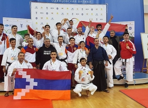 Հայաստանի կարատեիստները 7 ոսկե մեդալ են նվաճել Եվրոպայի առաջնությունում