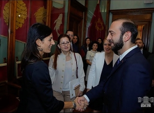 Արարատ Միրզոյանը հանդիպել է Հռոմի քաղաքապետին
