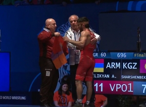 Արմեն Մելիքյանը՝ ըմբշամարտի Մ-23 աշխարհի չեմպիոն