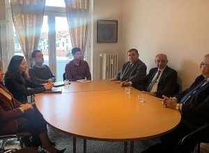 Бако Саакян посетил в Брюсселе центральный офис Европейской комиссии «Ай Дата»