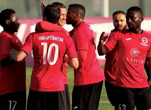 Հայաստանի ֆուտբոլի ԲԽ. «Արարատ-Արմենիան» 7 գնդակ խփեց առաջնության նորեկին