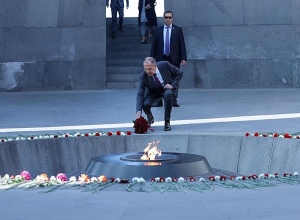 Сергей Лавров посетил Мемориал Геноцида армян