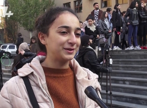 ԵՊՀ բանասիրության ֆակուլտետի ուսանողները դասադուլ են անում