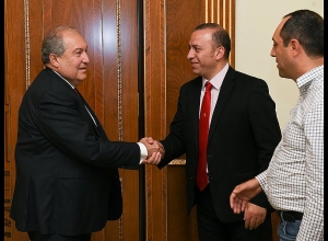 Արմեն Սարգսյանն այսօր ընդունել է ՀՀ պաշտպանության նախարարության աշխատակիցներին