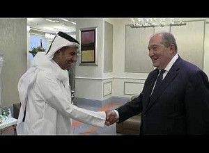 Նախագահ Սարգսյանը Դոհայում հանդիպել է Քաթար ներդրումային հիմնադրամի  ներկայացուցիչների հետ.