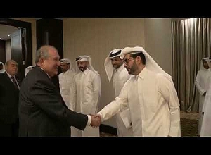 Նախագահ Արմեն Սարգսյանը հանդիպել է Կատարի քաղաքի և շրջակա միջավայրի հարցերով նախարարի հետ