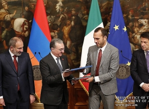Փաշինյանի հայտարարությունը ԶԼՄ-ների համար՝ Իտալիայի վարչապետի հետ բանակցությունների վերաբերյալ.